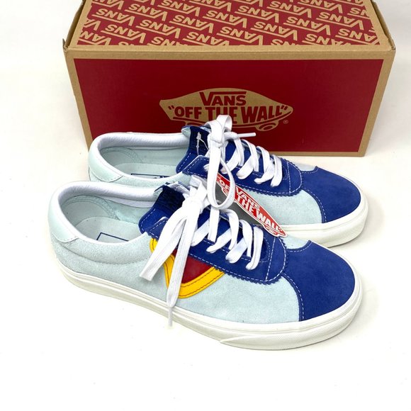 VANS SK8-HI MTE Retro Shoes Women's Multi Leo Suede Casual Blue Skate ALSU00824 - Picture 3 of 11